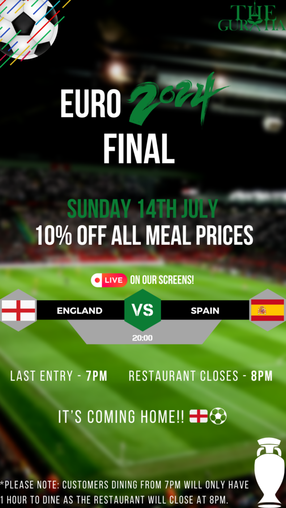 Euros 2024 Schedule - Sunday 14th July