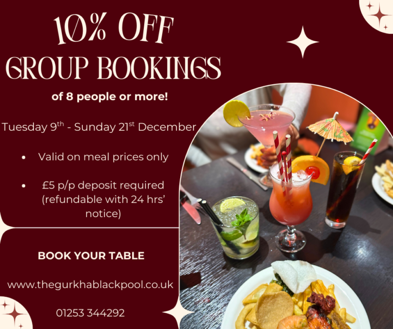 10% Off Group Bookings Post